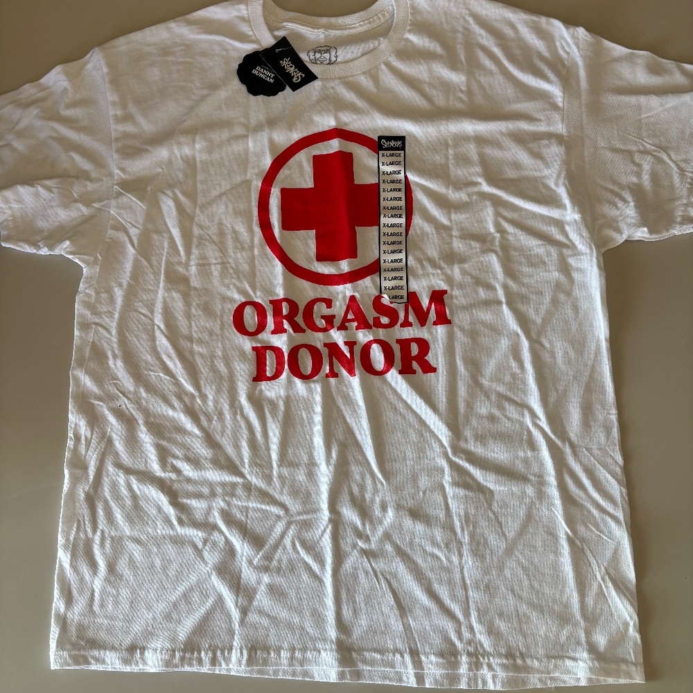 GAG Gift Orgasm Donor TShirt